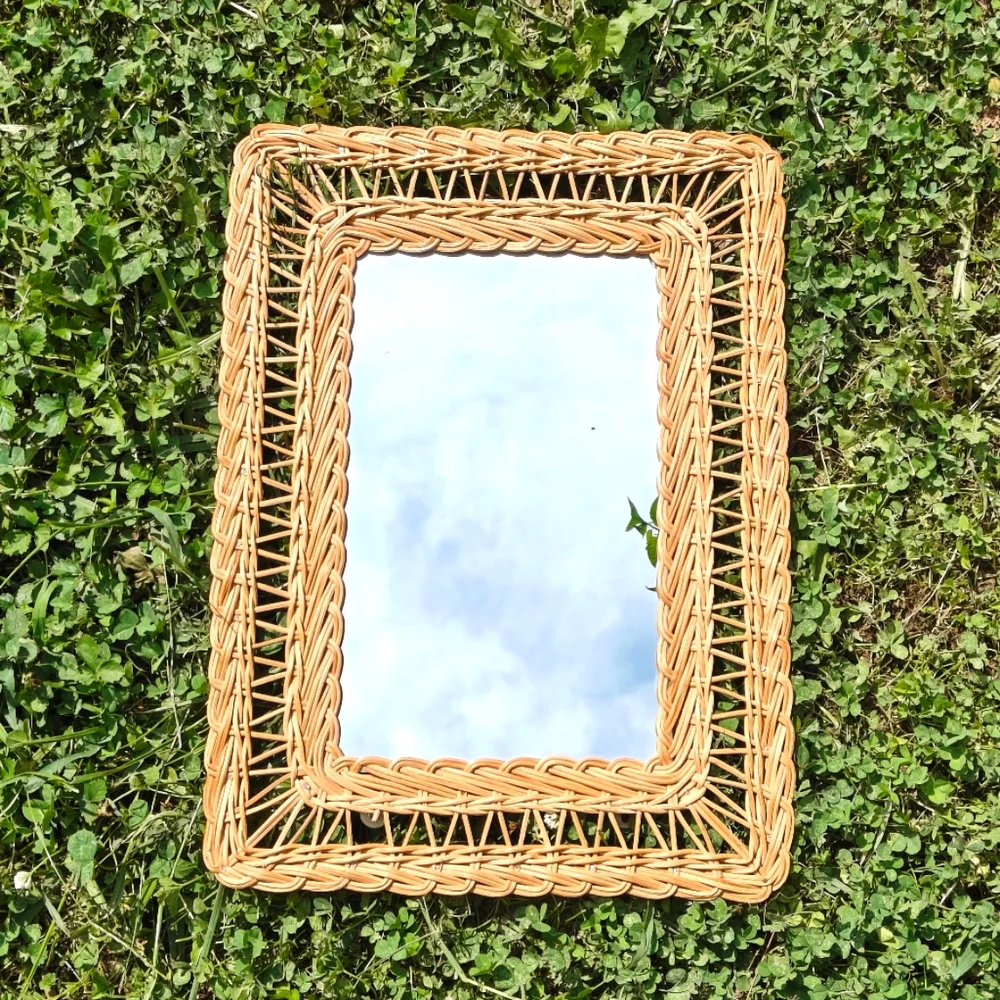 VTG Rattan Wall Mirror